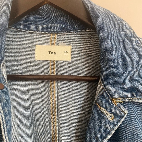 Aritzia TNA Crystal Falls Denim Jacket​ - Picture 3 of 5